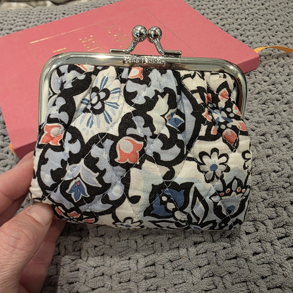 Vera Bradley Black and White Floral Women's Bag